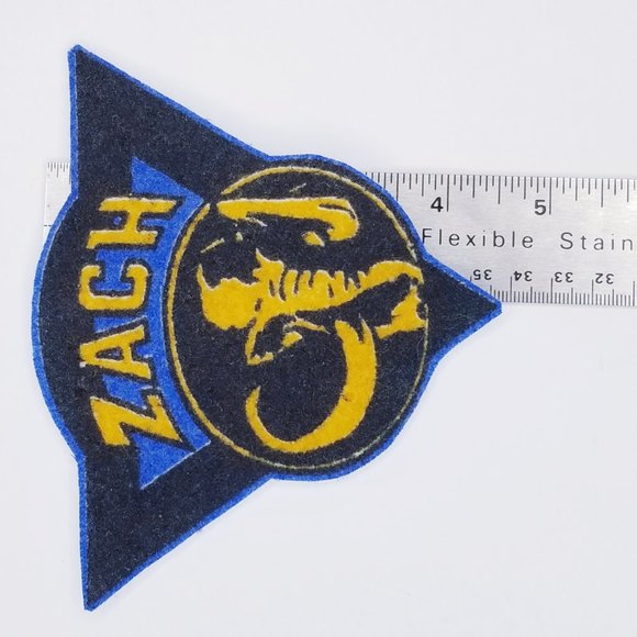 Vintage Mighty Morphin Power Rangers Felt Patches Morpher Badge Appliques - Picture 8 of 10